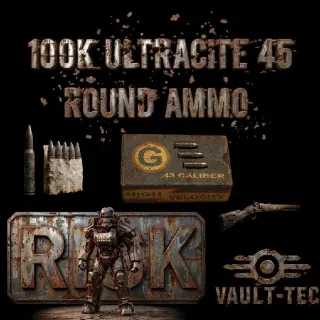 100.000 Ultracite 45 Round Ammo