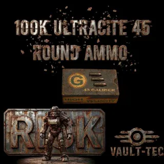 100.000 Ultracite 45 Round Ammo