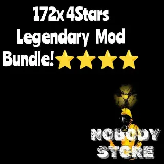 172x 4Stars Legendary Mod Bundle⭐⭐⭐⭐