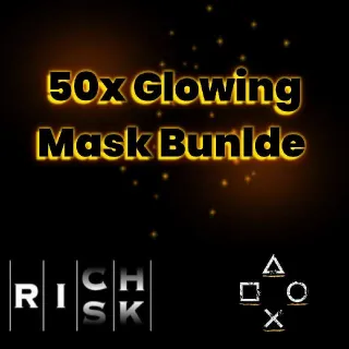 50x Glowing Mask Bunlde.