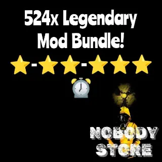 524x Legendary Mod Bundle!⭐-⭐⭐-⭐⭐⭐⏰