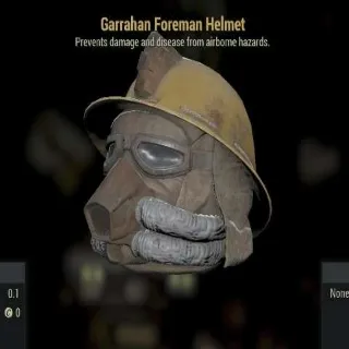 Garrahan Foreman Helmet.