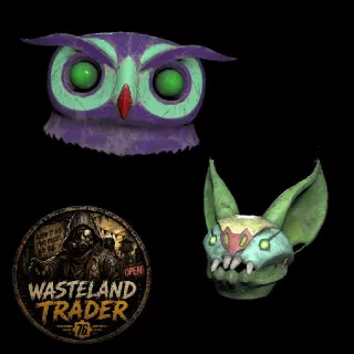 3x Glowing Mask Bunlde