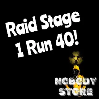 Raid Stage 1 Run 40!