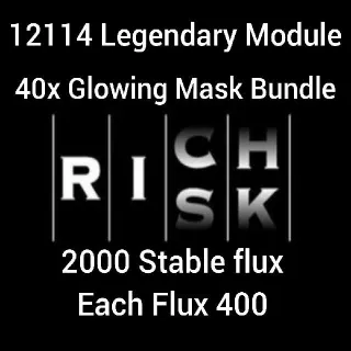 Module,Flux, Glowing Mask Bundle.