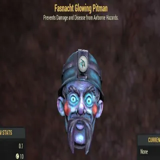 New Glowing Pitman Mask
