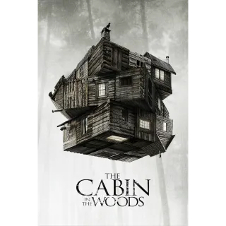 The Cabin in the Woods HD Vudu or 4K Itunes Digital Redeem US U.S.