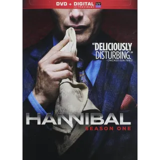 Hannibal Season One SD Vudu Fandango At Home Digital Redeem U.S. US