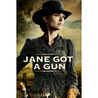 Jane Got a Gun HD Vudu/Fandango At Home Digital Redeem U.S. US Natalie Portman 