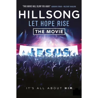 Hillsong: Let Hope Rise HD U.S. ITUNES DIGITAL REDEEM US WILL PORT