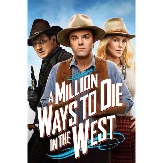 A Million Ways to Die in the West HD U.S. itunes/appleTV Digital Redeem US will port