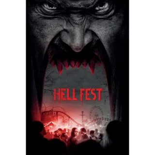 Hell Fest UHD/4K Vudu, U.S. itunes or U.S. Google Play Digital Redeem US