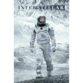 Interstellar 4K/UHD U.S. itunes Digital Redeem US