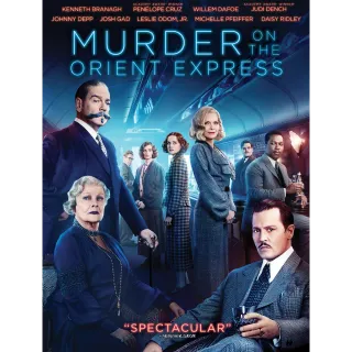 Murder on the Orient Express HD MA Movies Anywhere Digital Redeem U.S. US