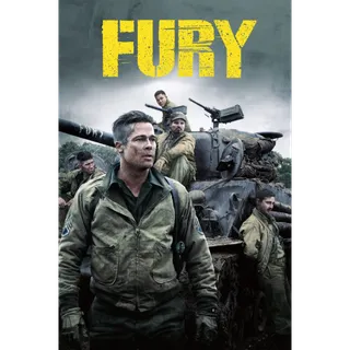 Fury SD MA Movies Anywhere Digital Redeem U.S. US