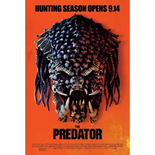 The Predator 2018 HD MA Movies Anywhere Redeem U.S. US Horror Fantasy