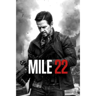 Mile 22 4K/UHD U.S. Itunes digital redeem Film Movie US