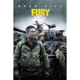 Fury HD MA Movies Anywhere Digital Redeem US U.S.