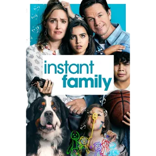 Instant Family 4K/UHD U.S. Itunes digital redeem Film Movie US