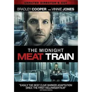 The Midnight Meat Train (Unrated Director's Cut) HD VUDU DIGITAL REDEEM U.S. US