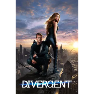 Divergent 1 HD Vudu Digital Redeem U.S. US