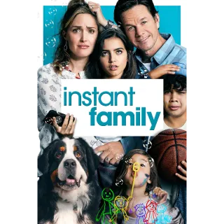 Instant Family HD Vudu/Fandango At Home digital redeem Family Film Movie US