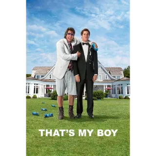 That's My Boy SD MA Movies Anywhere digital redeem U.S. US