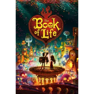 The Book of Life HD MA Movies Anywhere Redeem U.S. US