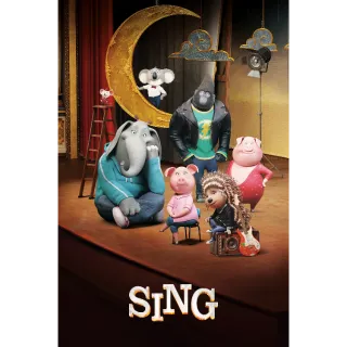 Sing HD MA Movies Anywhere Digital Redeem U.S. US Kids Movie