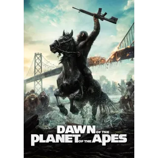 Dawn of the Planet of the Apes 4K/UHD U.S. itunes digital redeem US will port