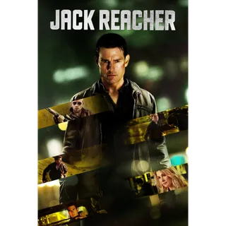 Jack Reacher HD Fandango At Home/Vudu Digital Redeem US