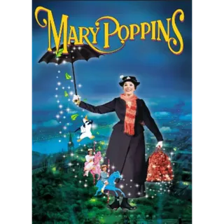 Mary Poppins HD MA Movies Anywhere Digital Redeem U.S. US Classic Musical Film