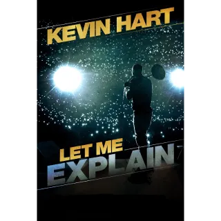 Kevin Hart: Let Me Explain SD Vudu Redeem Digital Code Movie Fandango At Home