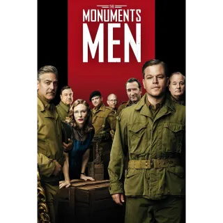 The Monuments Men SD MA Movies Anywhere Digital Redeem U.S. US