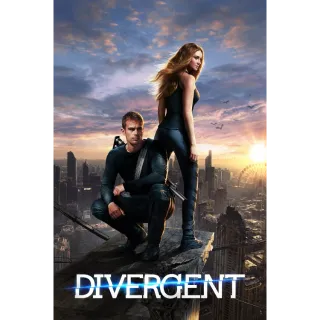 Divergent 1 SD Vudu Digital Redeem U.S. US Fandango At Home