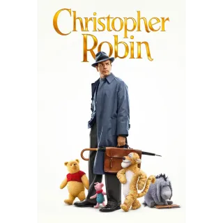 Christopher Robin HD MA Movies Anywhere Redeem U.S. US