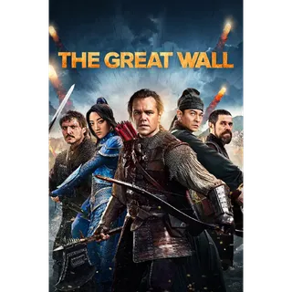 The Great Wall HD MA Movies Anywhere Digital Redeem U.S. US