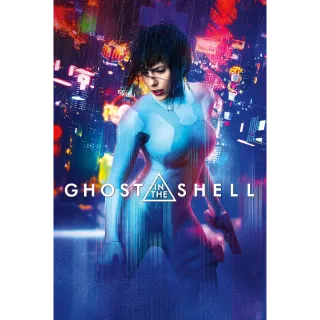 Ghost in the Shell 2017 HD Vudu Digital Redeem U.S. US