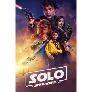 Solo: A Star Wars Story UHD/4K MA Movies Anywhere Redeem US U.S. will port 