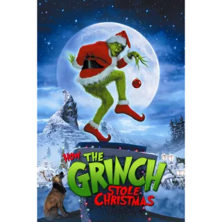 How the Grinch Stole Christmas 2000 HD MA MOVIES ANYWHERE DIGITAL REDEEM U.S. US