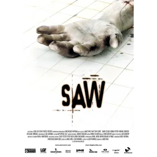 Saw 4K/UHD U.S. itunes Digital Redeem Code US