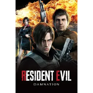 Resident Evil: Damnation SD MA Movies Anywhere Digital Redeem U.S. US