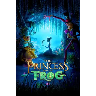 The Princess and the Frog 4K/UHD U.S. itunes Digital Redeem US will port