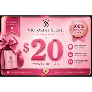 $30.00 Victoria rewards code (stack 2code for a oder)