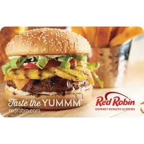 $150.00 Red Robin egift card