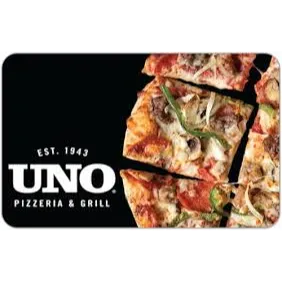 $25 USD Uno Pizzeria & Grill