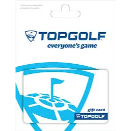 $75.00 topgolf gift card