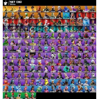 PC/PSN/XBOX | 187 SKINS⚡OG STW | GOLD MIDAS | UNCHAINED RAMIREZ | PSYCHO BANDIT | X-LORD SCAVENGER⚡FULL ACCESS