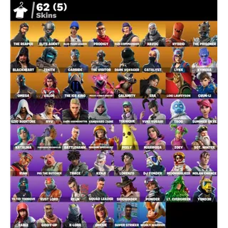PC / PSN / XBOX | 62 SKINS 🔥 THE REAPER | ELITE AGENT | OMEGA | TAKE THE L | OG ITEMS | 200 V-BUCKS 🔥 FULL ACCESS