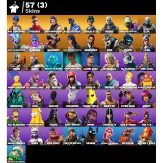 PC / PSN / XBOX | 57 SKINS 🔥 BLUE TEAM LEADER • HAVOC • SUBZERO CRYPTIC | 950 V-BUCKS 🔥 FULL ACCESS